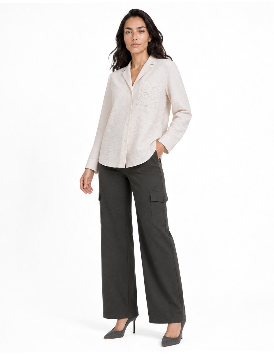 Blusa manga larga para mujer 6