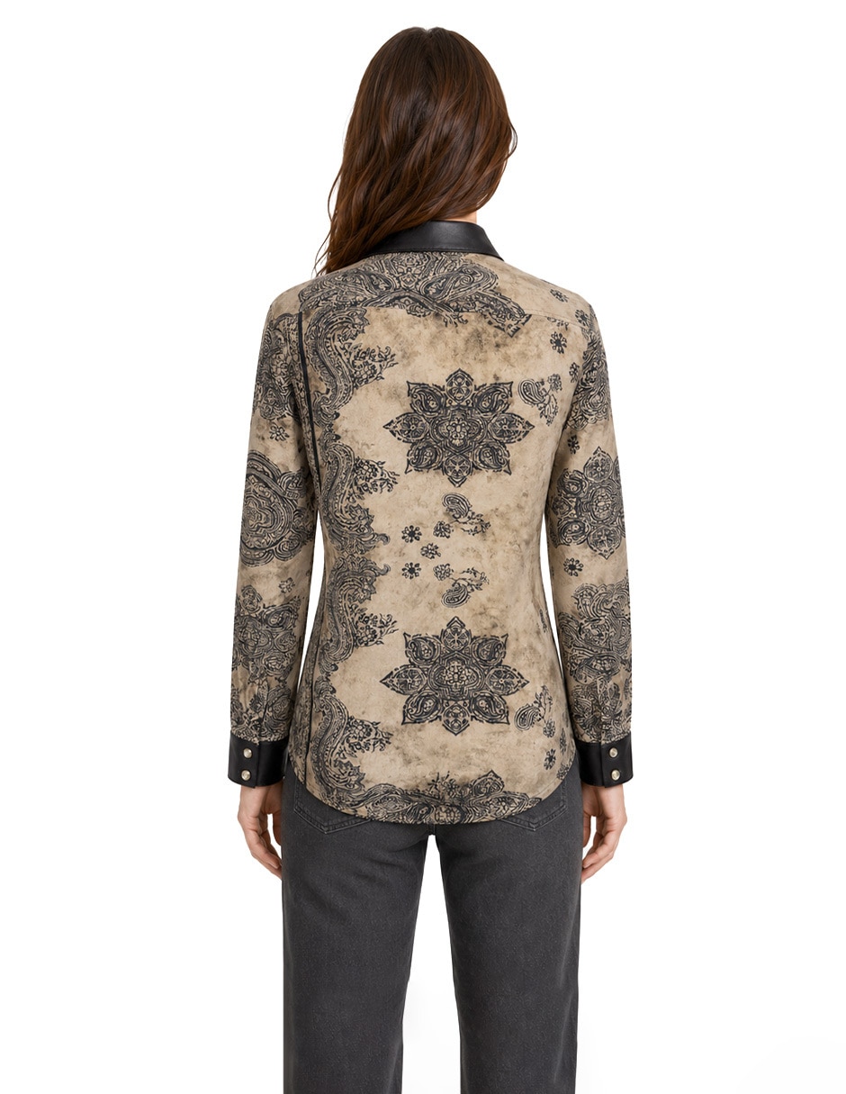 Blusa manga larga para mujer 2