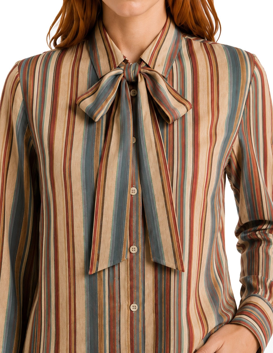 Blusa manga larga para mujer 4