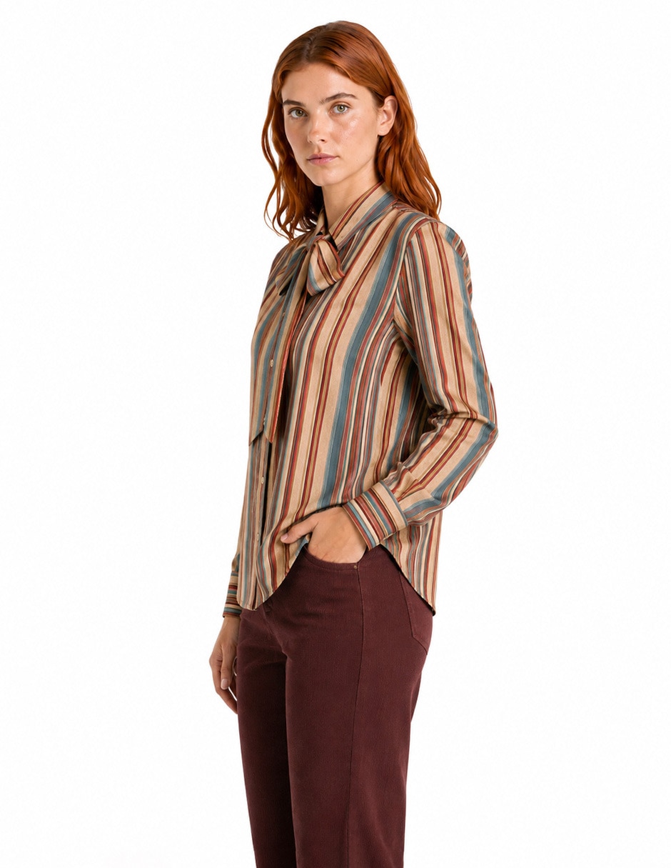 Blusa manga larga para mujer 3