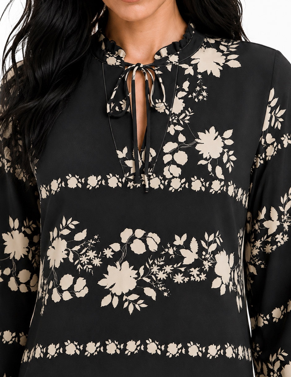 Blusa manga larga para mujer 4
