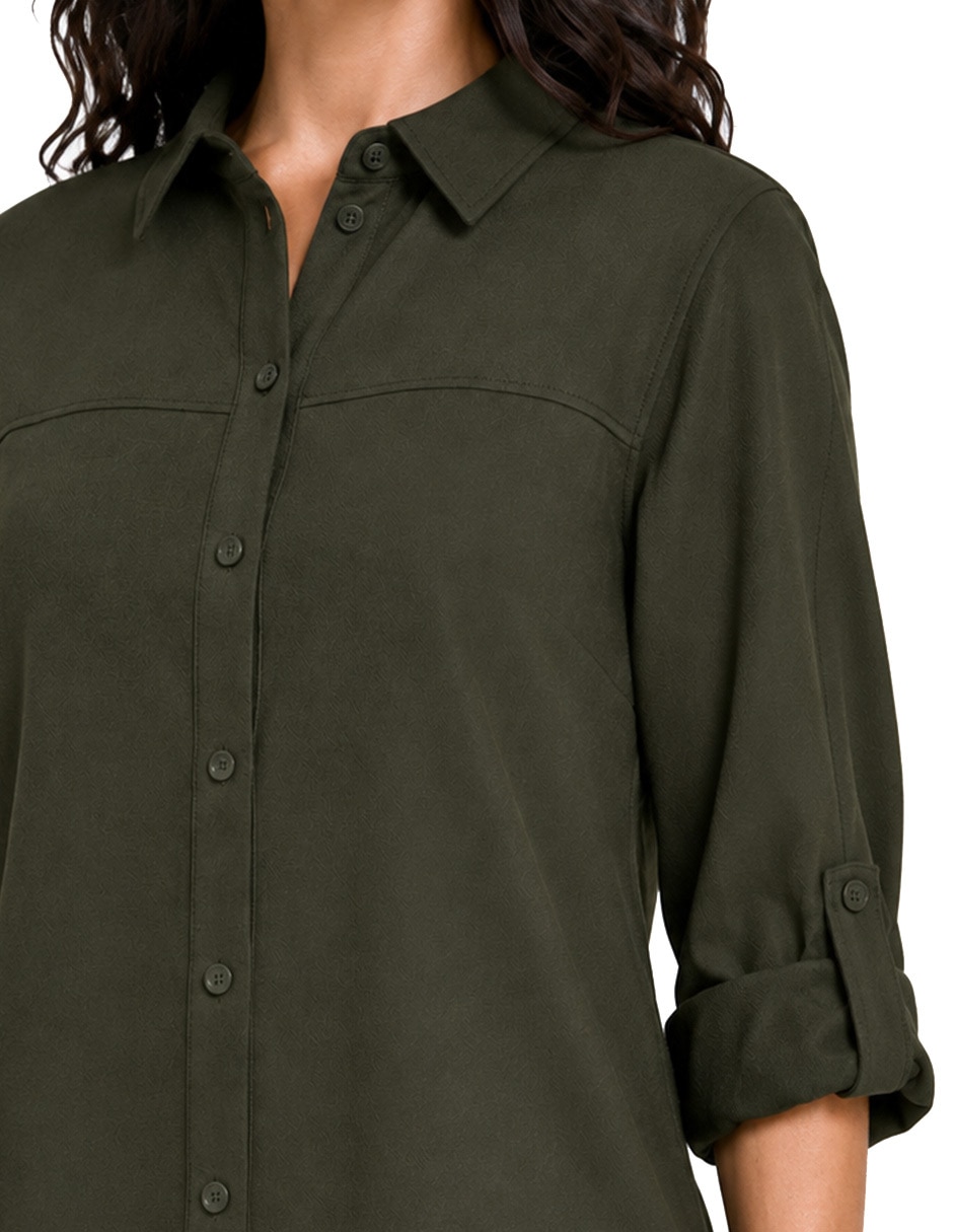 Blusa manga larga para mujer 4