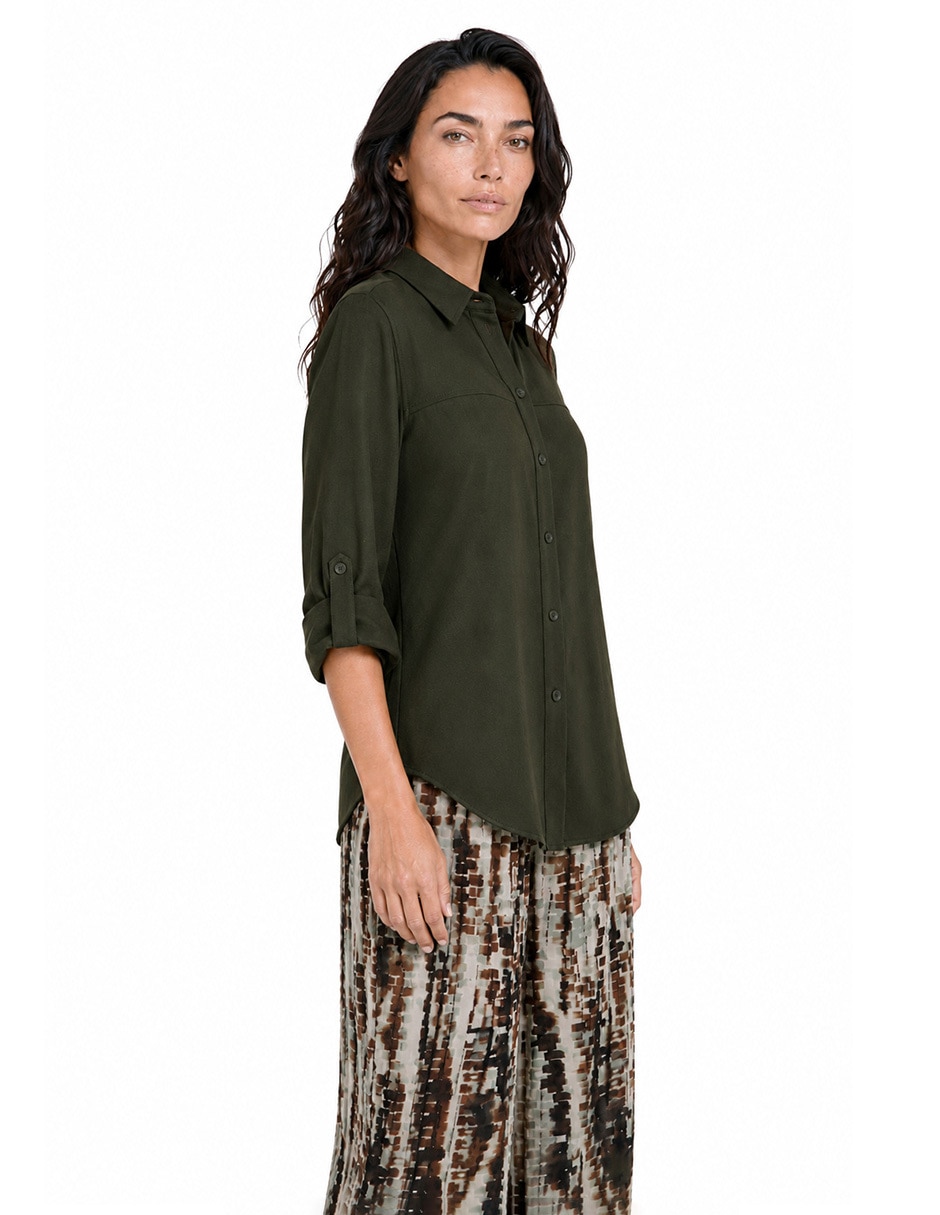 Blusa manga larga para mujer 3