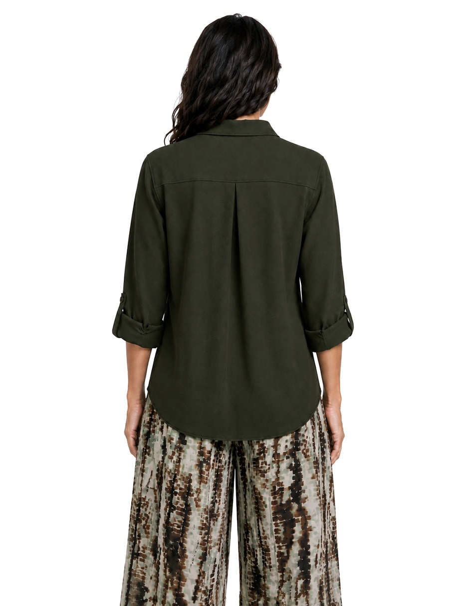 Blusa manga larga para mujer 2