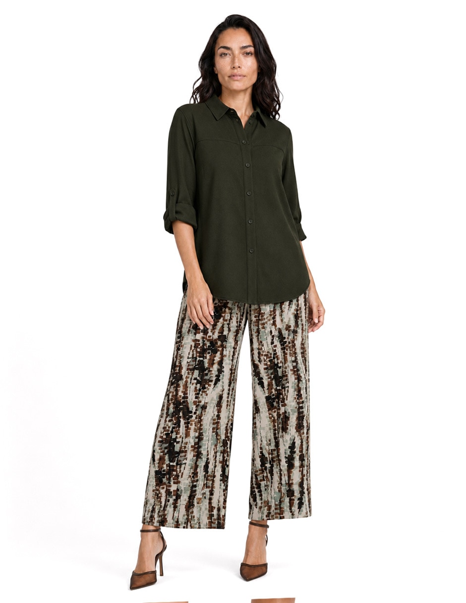 Blusa manga larga para mujer 6