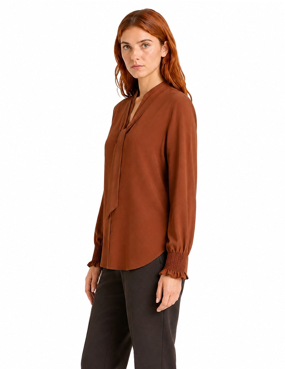 Blusa manga larga para mujer 3