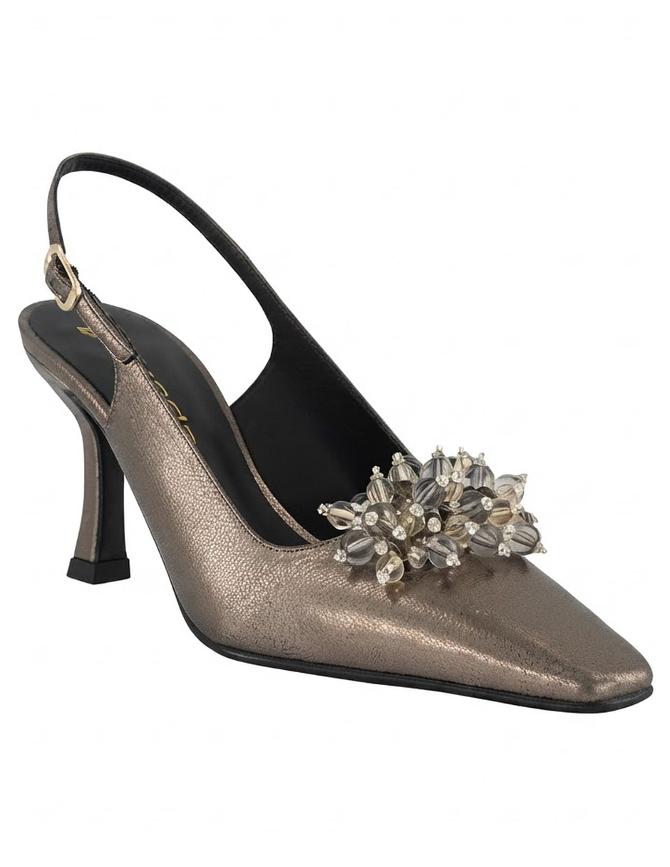 Zapatilla piel