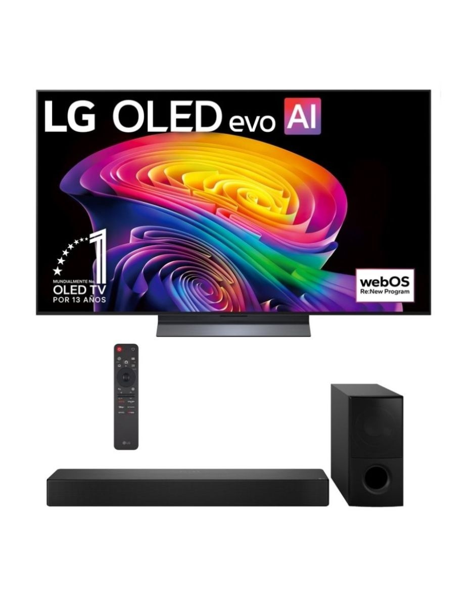 Pantalla Smart TV OLED de 77 pulgadas 4K/UHD OLED77C6OB con WebOS con AI Sound