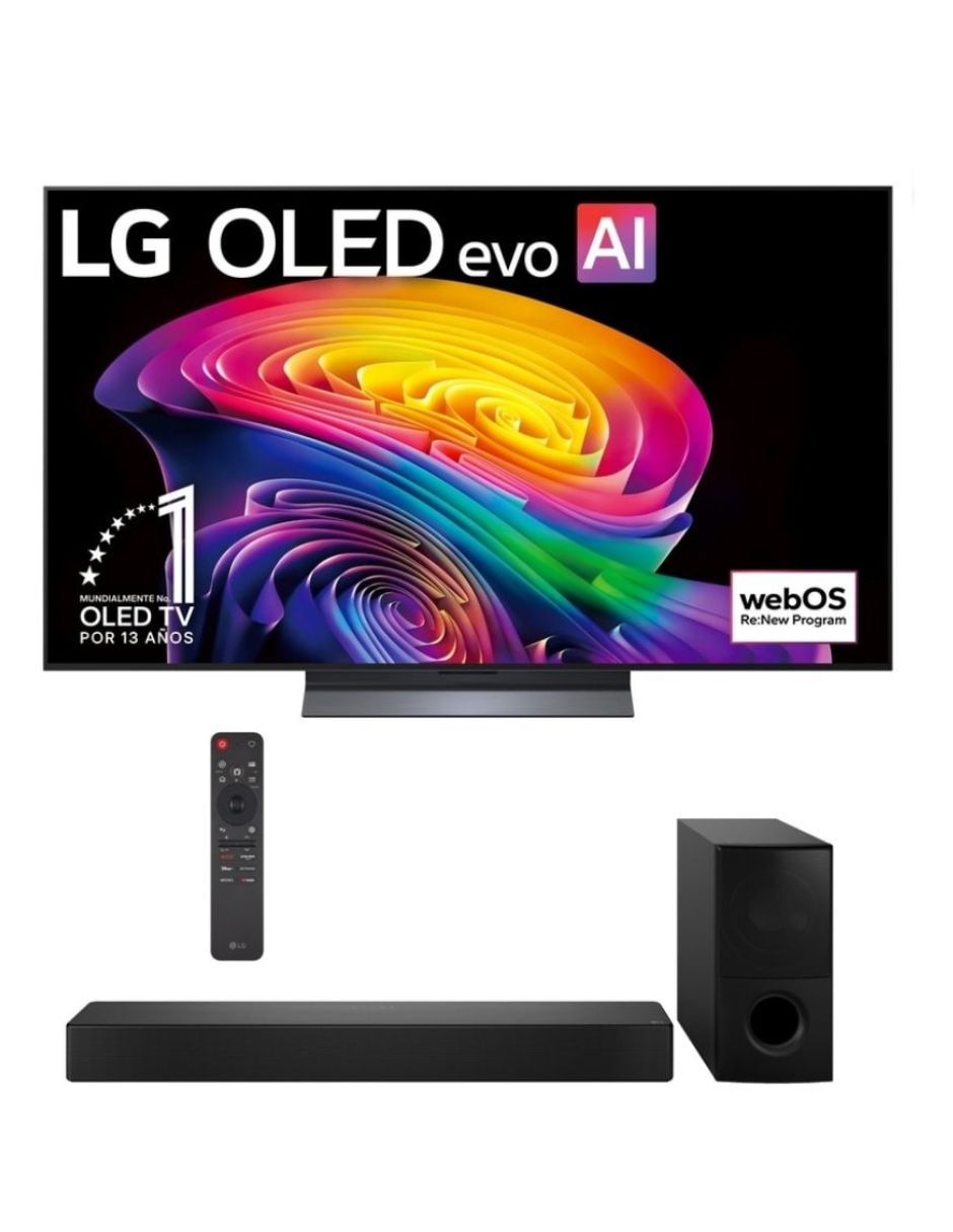 Pantalla Smart tv Oled de 4k/uhd Oled65C6ob con webos con ai sound