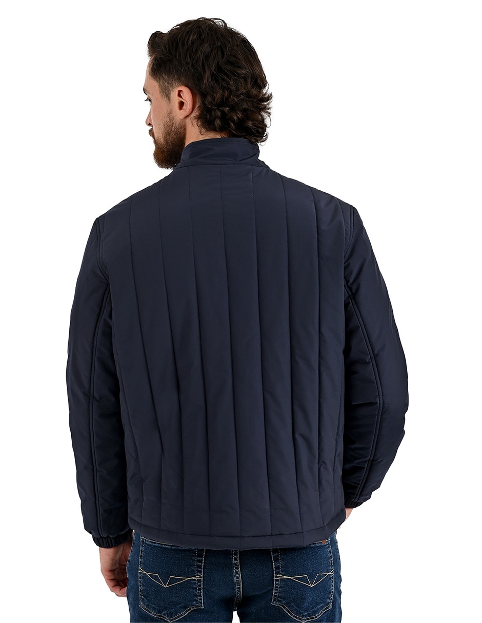 Chamarra casual con bolsillos para hombre 5