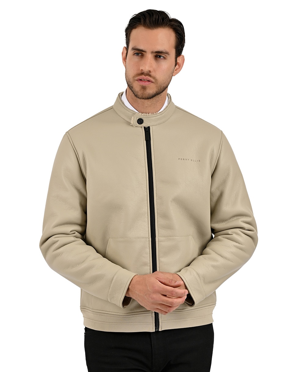 Chamarra casual con bolsillos para hombre 1