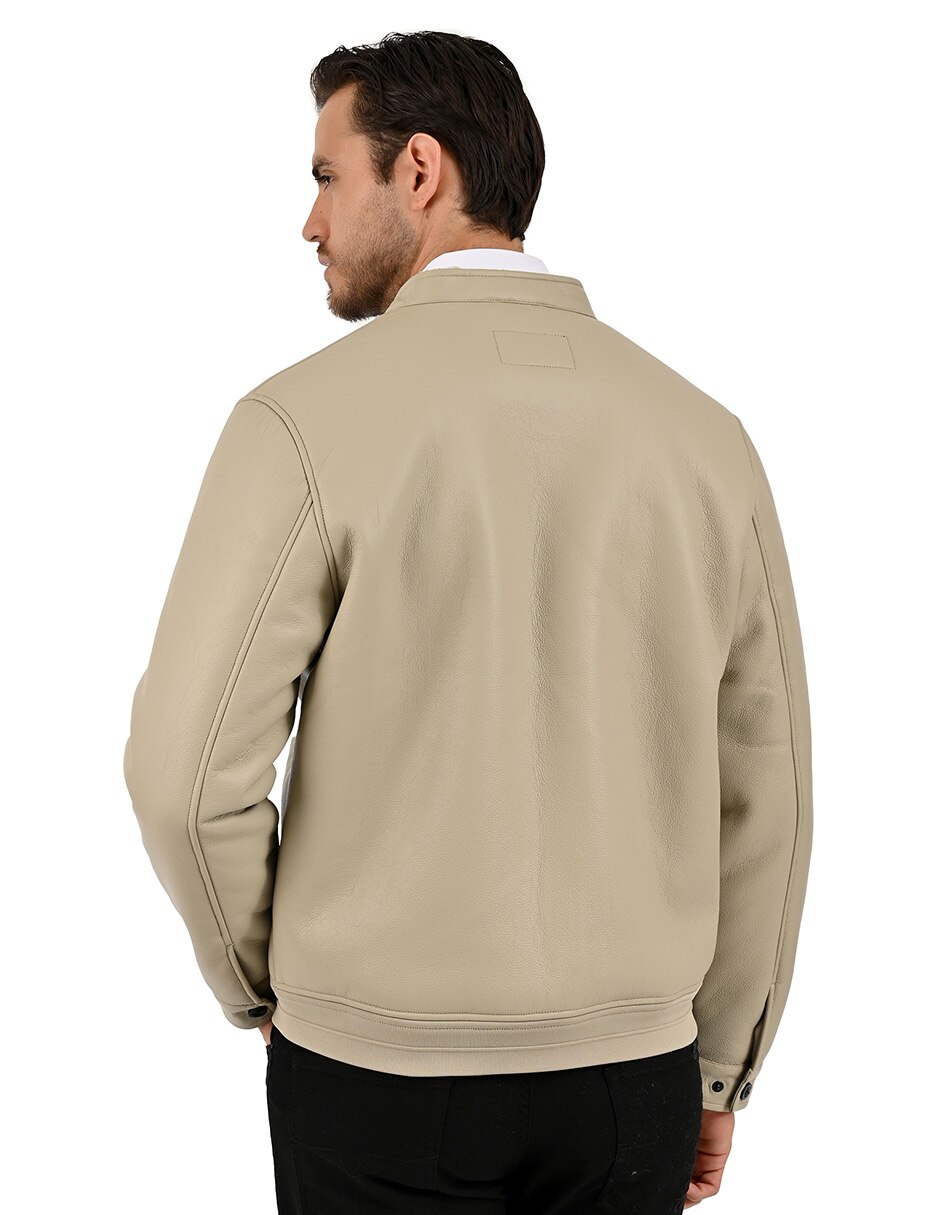 Chamarra casual con bolsillos para hombre 5