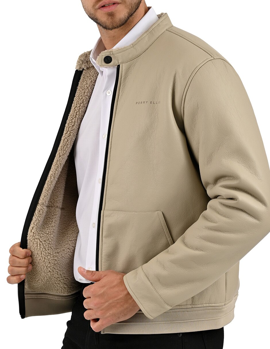 Chamarra casual con bolsillos para hombre 3