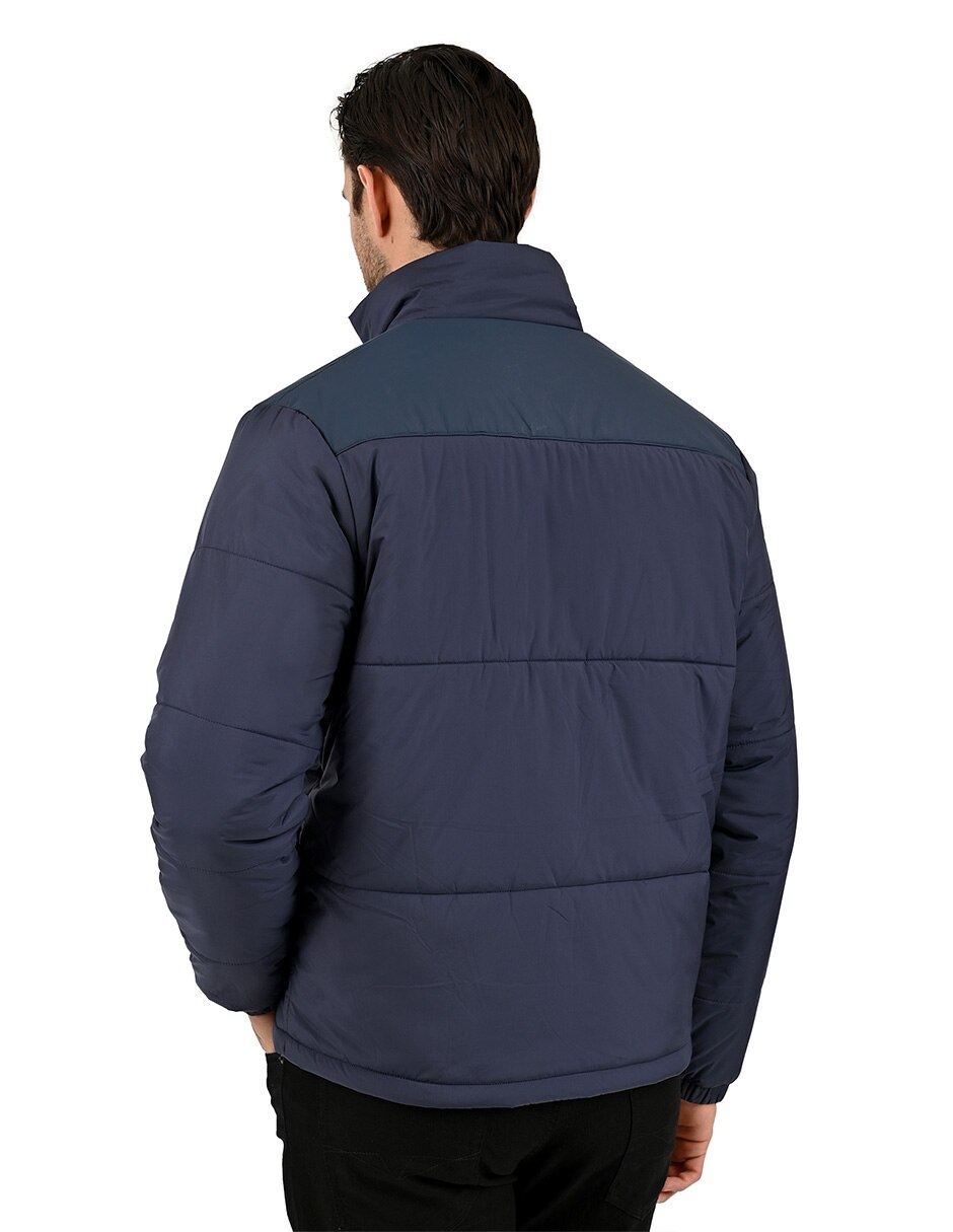 Chamarra casual con bolsillos para hombre 5