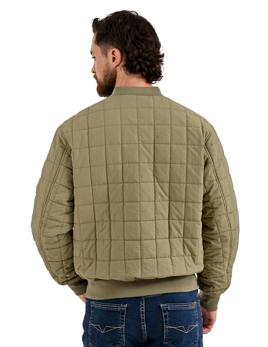 Chamarra casual con bolsillos para hombre 5