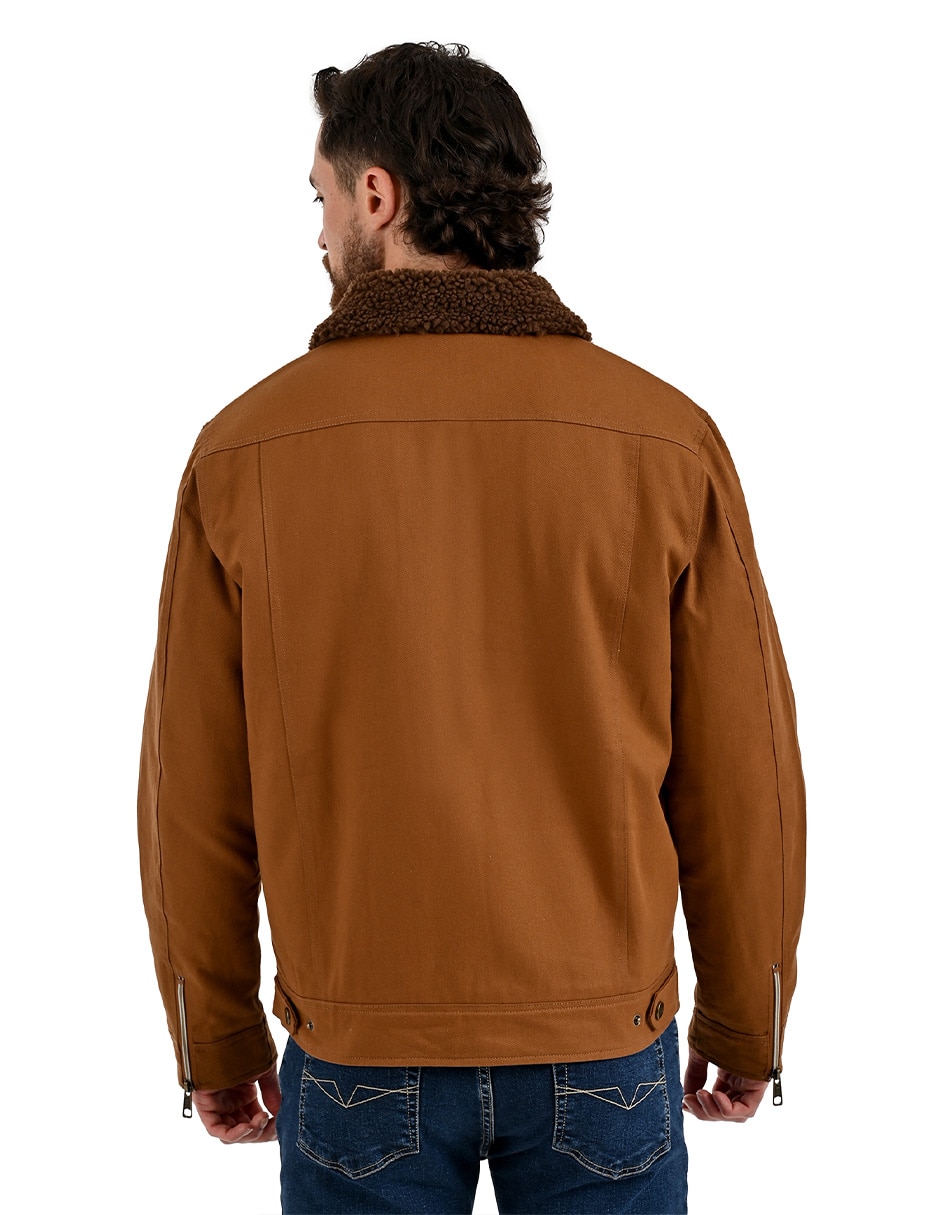 Chamarra casual con bolsillos para hombre 6