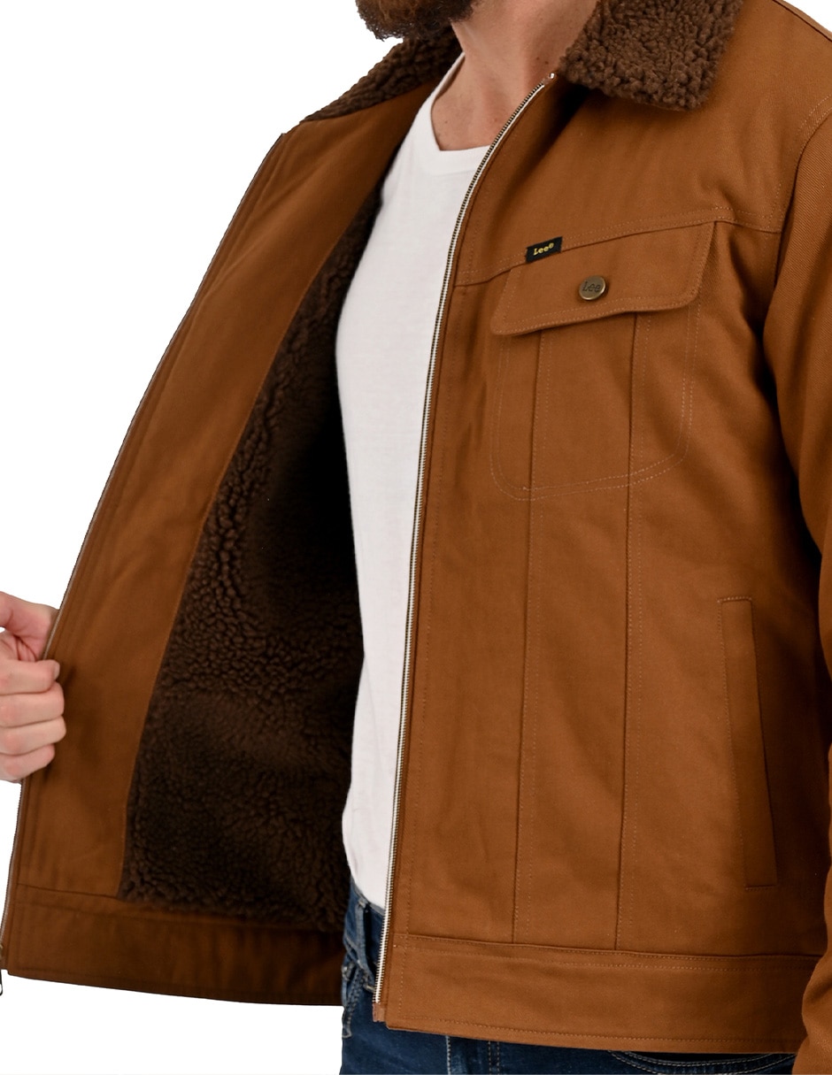 Chamarra casual con bolsillos para hombre 3