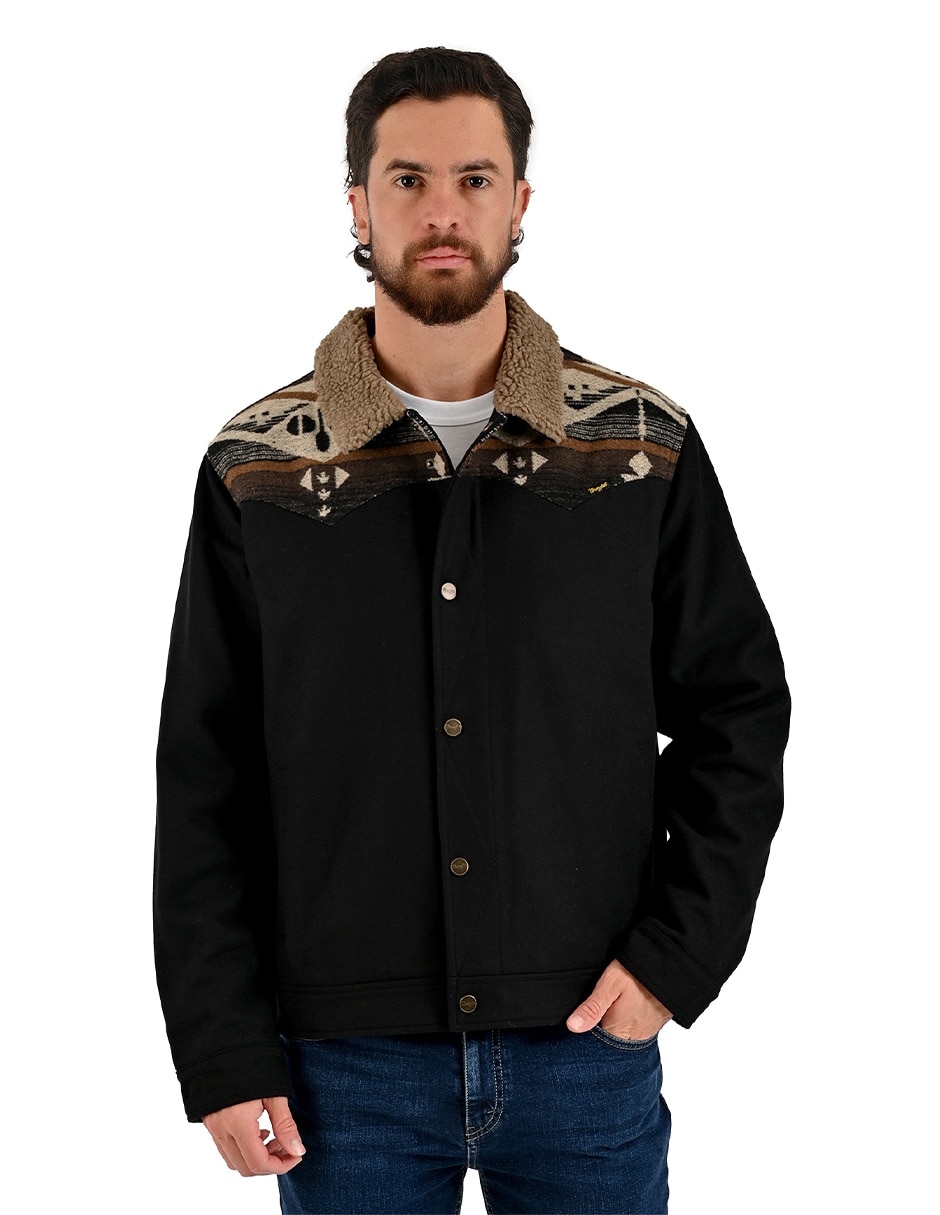 Chamarra casual con bolsillos para hombre 1