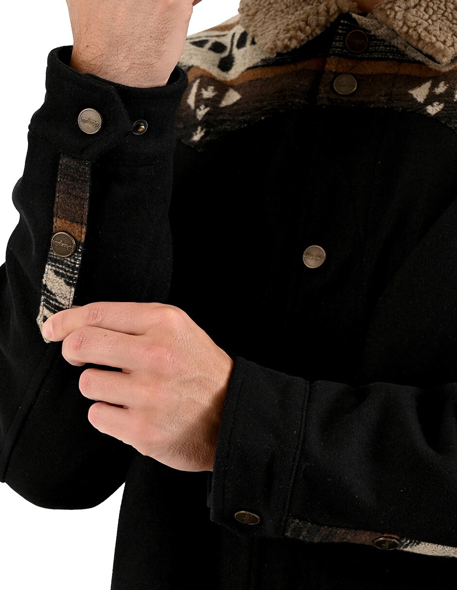 Chamarra casual con bolsillos para hombre 2
