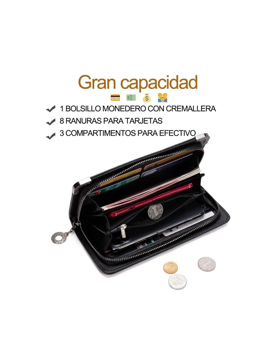 Monedero daisy para mujer
