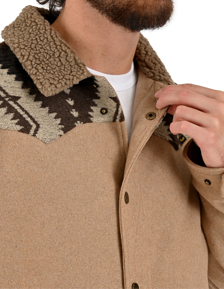 Chamarra casual con bolsillos para hombre 6