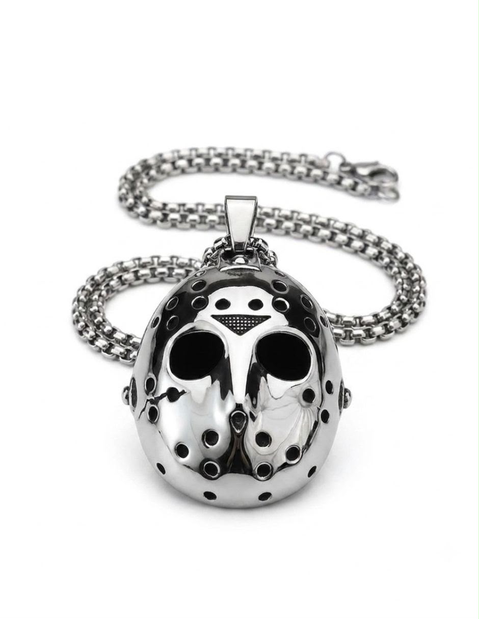 Collar con dije de acero inoxidable