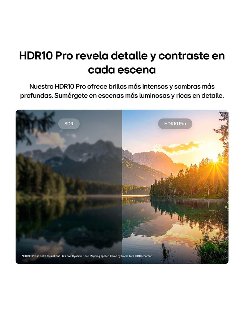 Pantalla Smart TV LED de 32 pulgadas HD 32LB660BPSB con WebOS con AI Sound 5