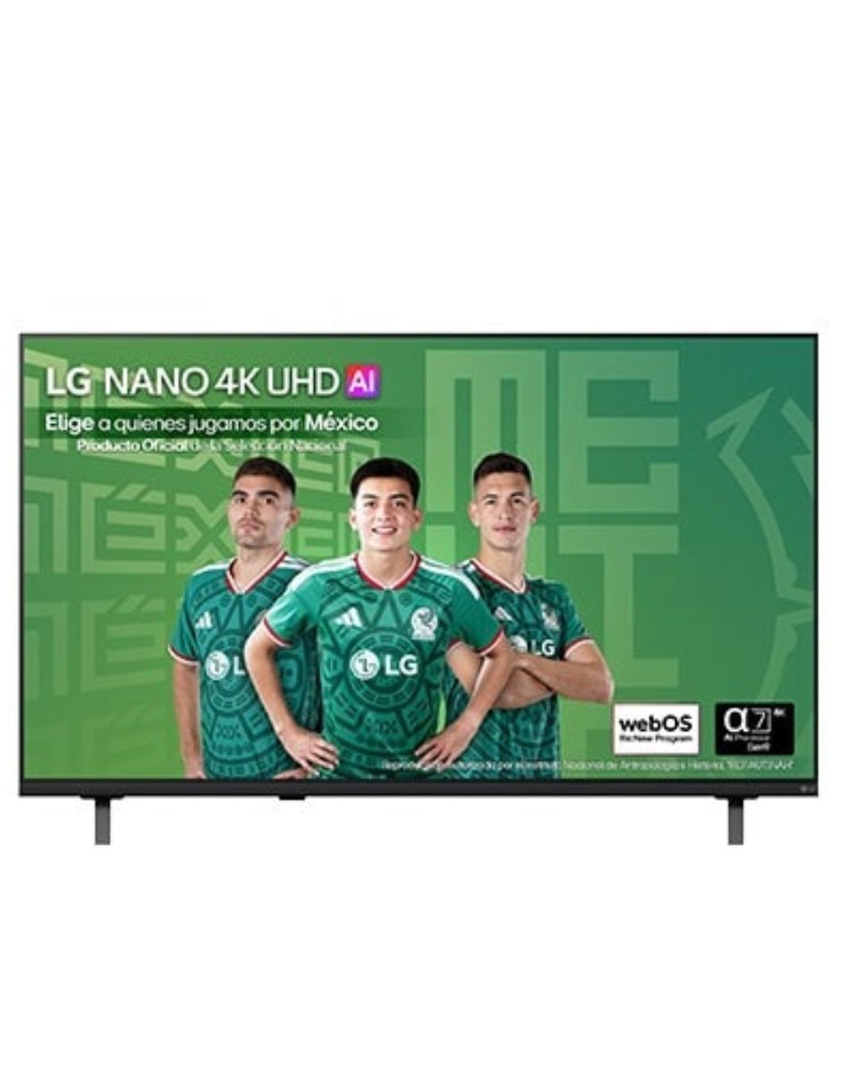 Pantalla Smart TV NanoCell de 50 pulgadas 4K/UHD 50NU851BPSG con WebOS con AI Sound Pantalla Smart TV NanoCell de 50 pulgadas 4K/UHD 50NU851BPSG con WebOS con AI Sound