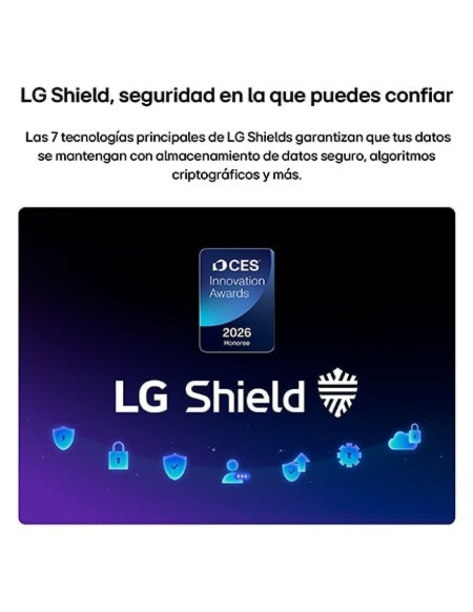 Pantalla Smart TV NanoCell de 43 pulgadas 4K/UHD 43NU800BPSC con WebOS con AI Sound 8