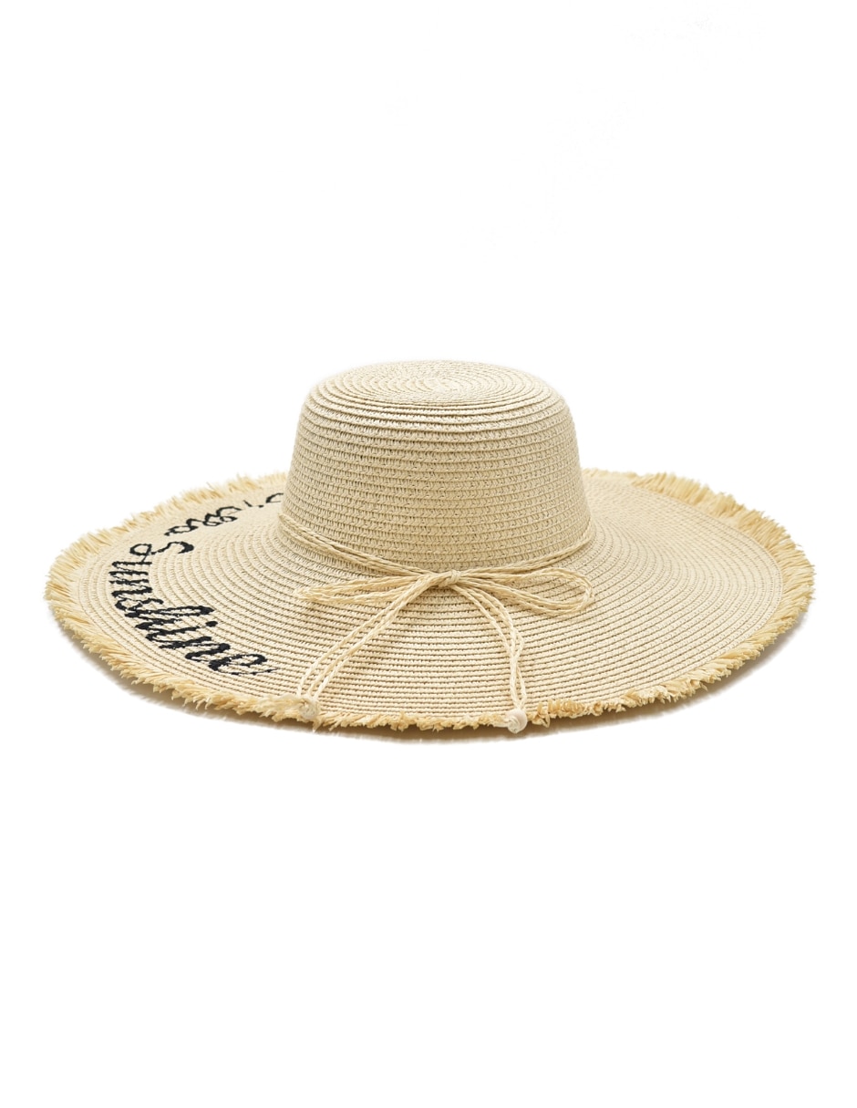 Sombrero casual estampado letra y frase 4