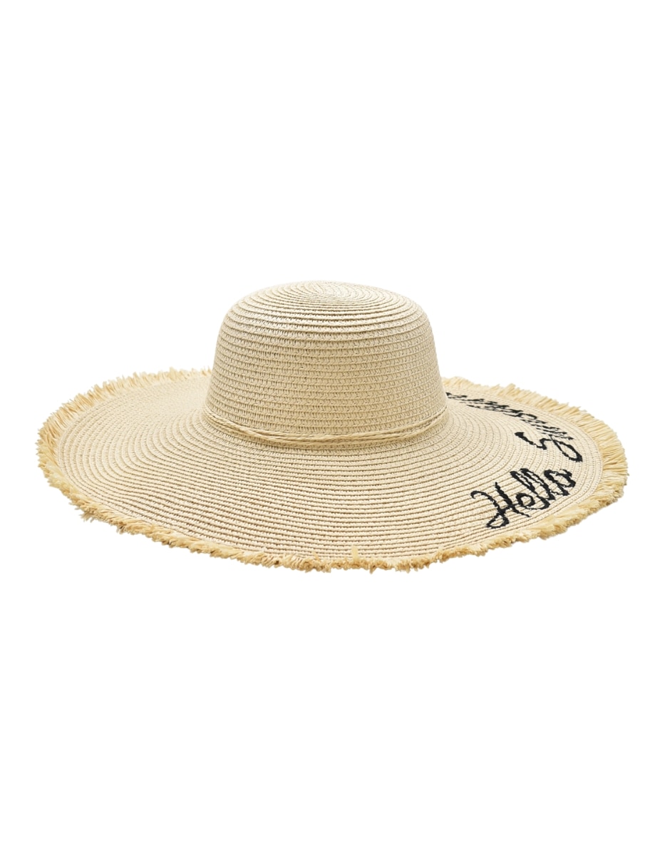 Sombrero casual estampado letra y frase 3