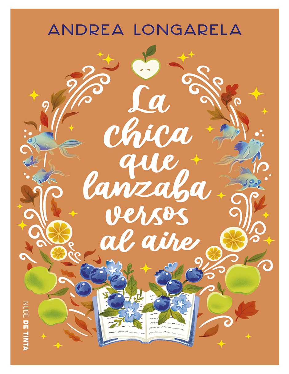 Libro La chica que lanzaba versos al aire-Andrea Longarela-Nube de tinta de Andrea Longarela