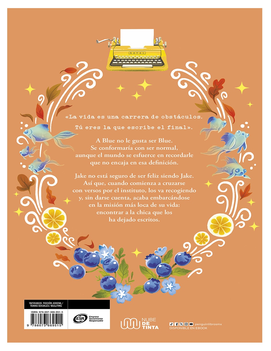 Libro La chica que lanzaba versos al aire-Andrea Longarela-Nube de tinta de Andrea Longarela 2