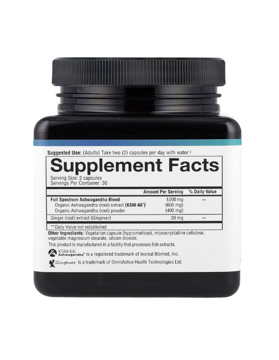 Ashwagandha de 60 cápsulas 2