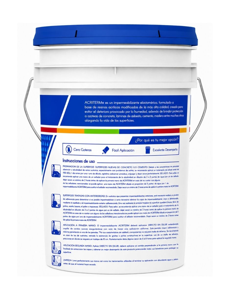 Impermeabilizante acrílico elastomérico 2
