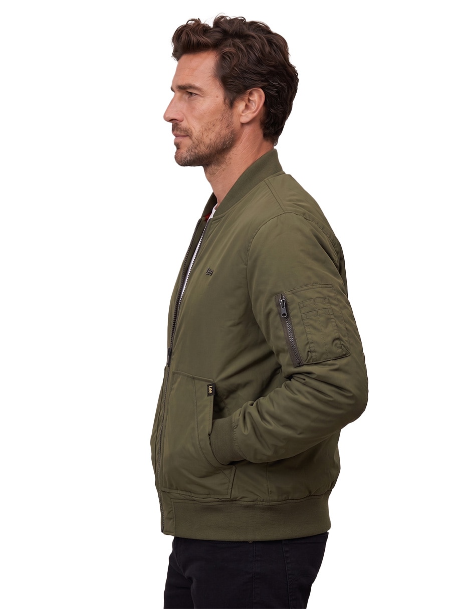 Chamarra casual con bolsillos para hombre 3