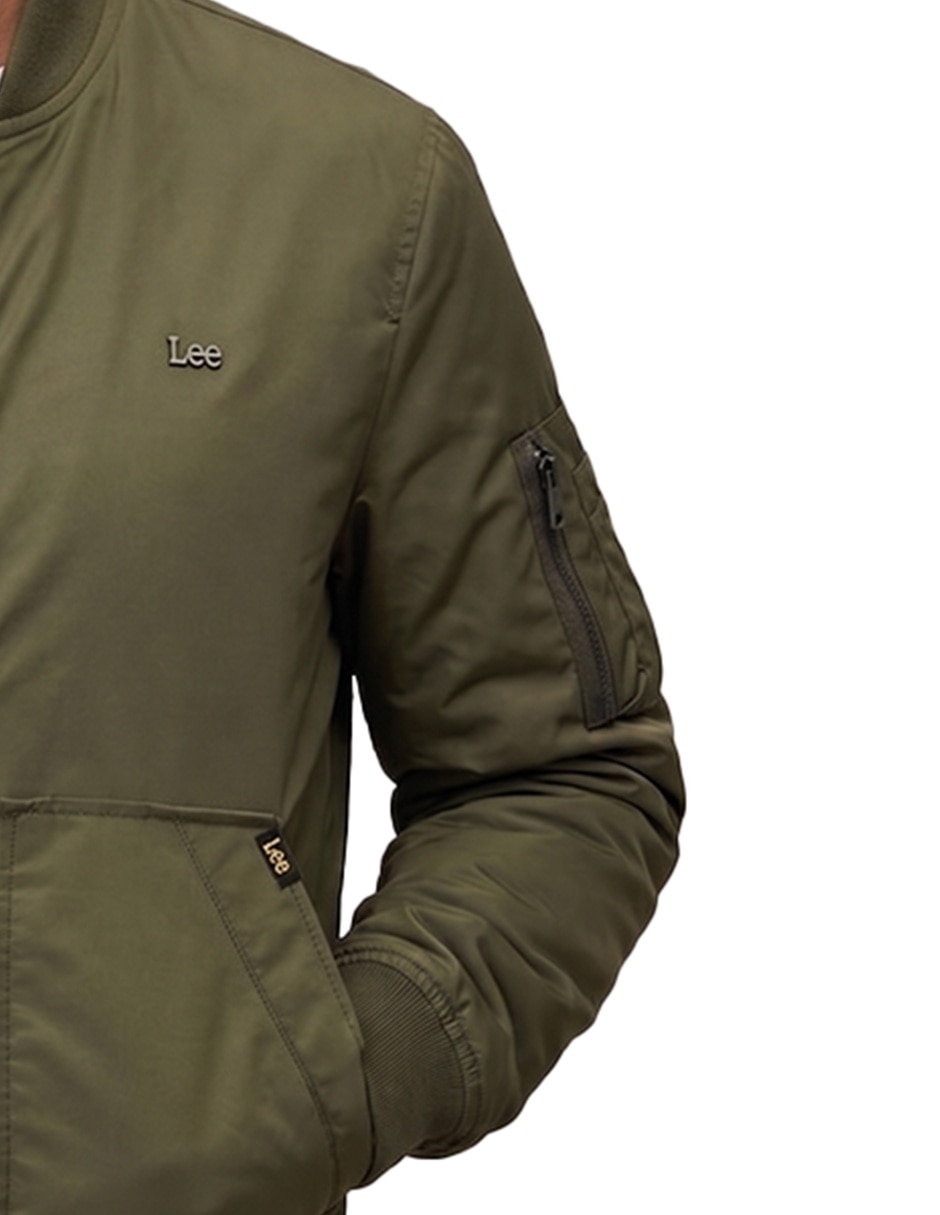 Chamarra casual con bolsillos para hombre 2