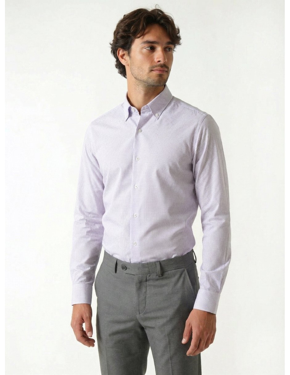 Camisa casual manga larga para hombre Camisa casual manga larga para hombre