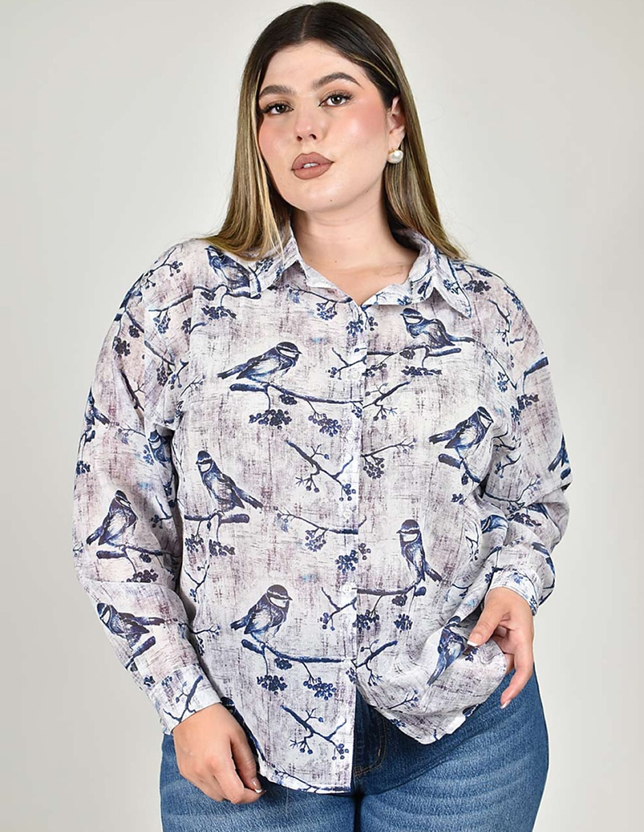 Camisa manga larga para mujer Camisa manga larga para mujer