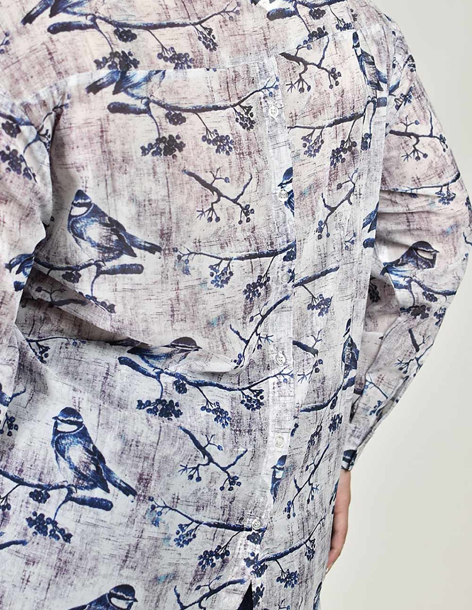 Camisa manga larga para mujer 4