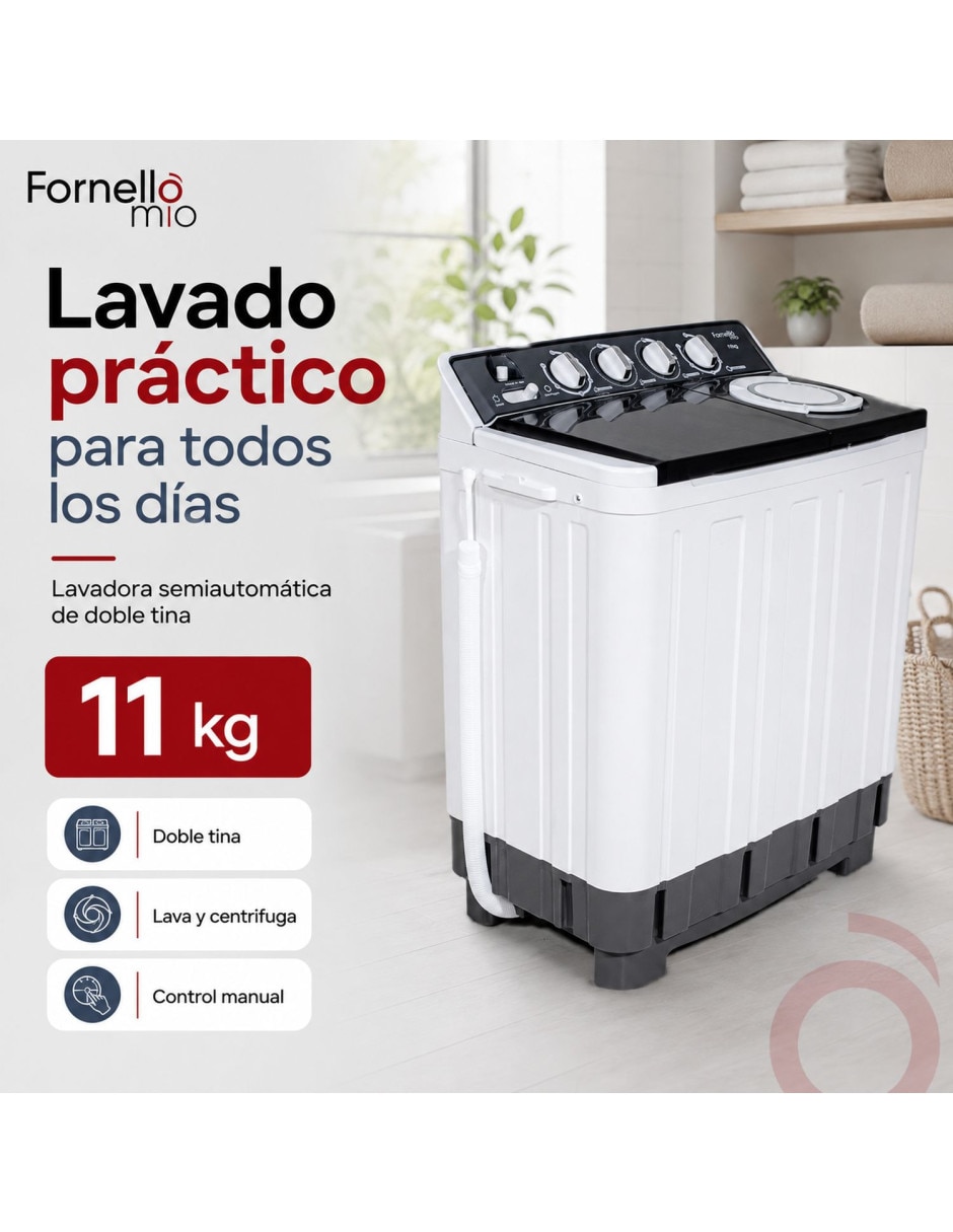 Lavadora semiautomática carga superior mkz-lavadora11kg 5