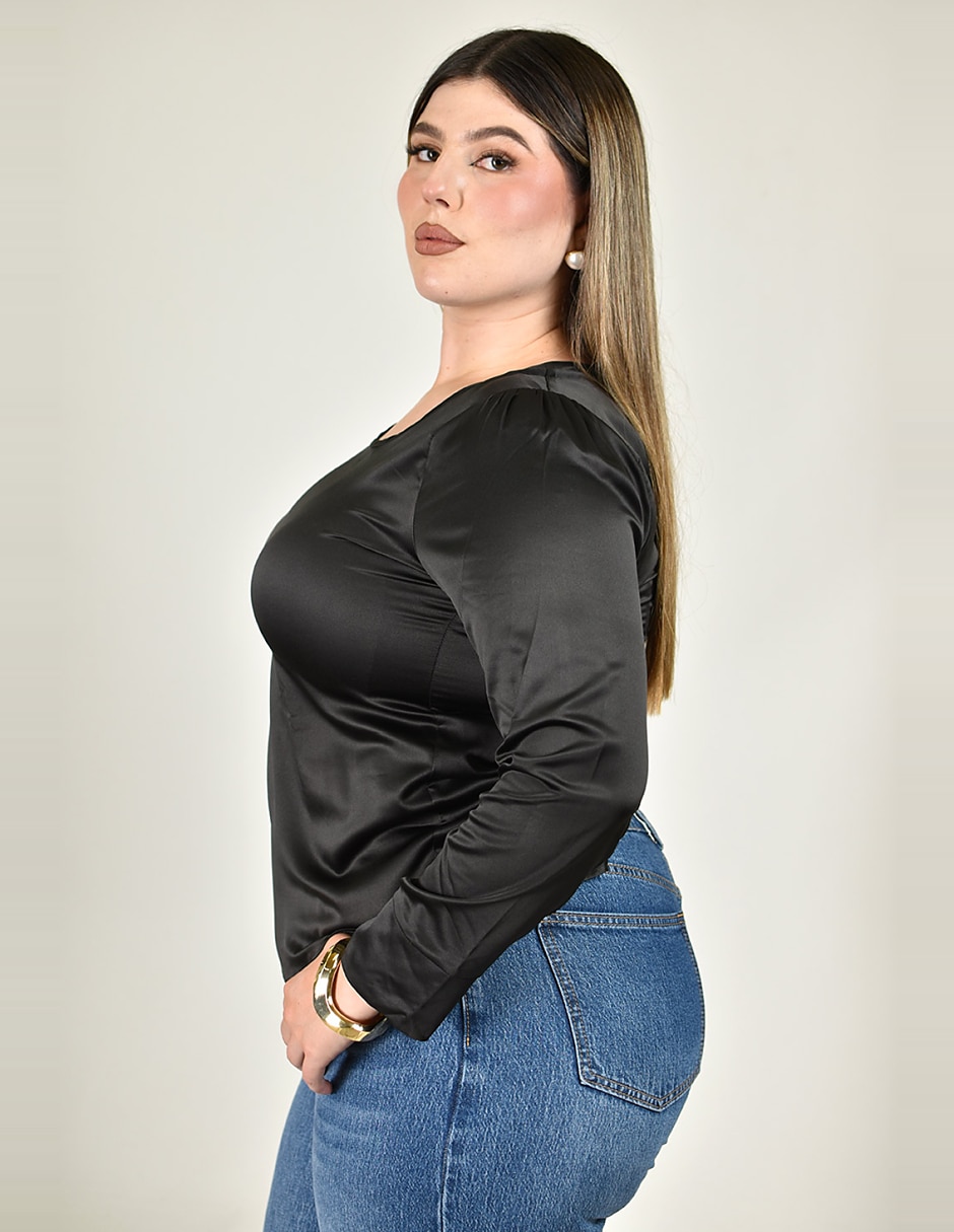 Blusa manga Larga para mujer 5
