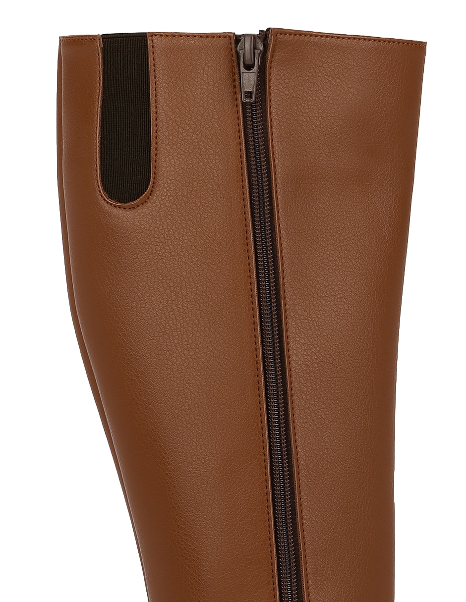 Bota abajo de la rodilla rbcollection de piel para mujer 9