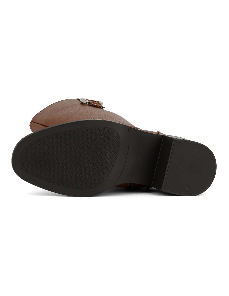 Bota abajo de la rodilla rbcollection de piel para mujer 3