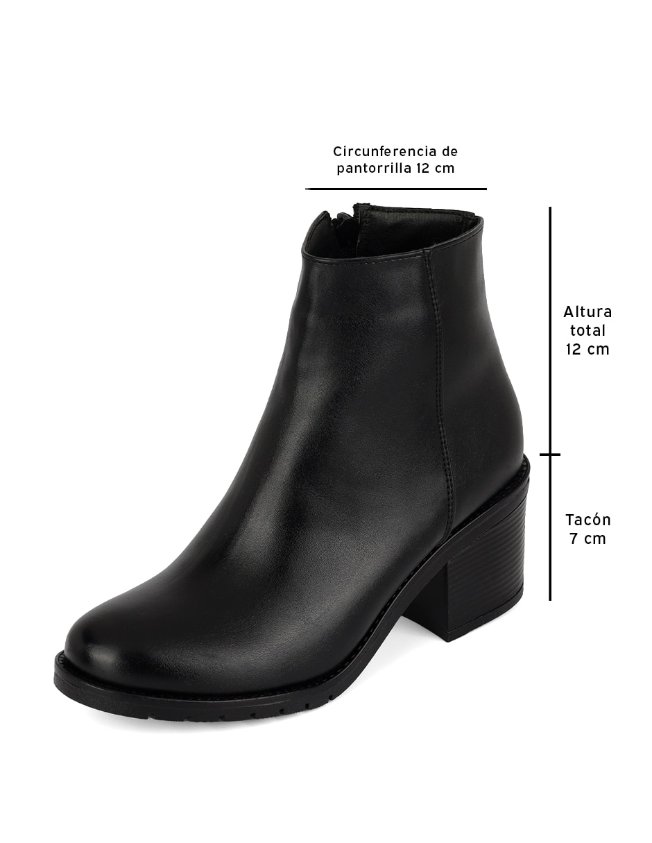 Botín arriba del tobillo rbcollection de piel para mujer 2