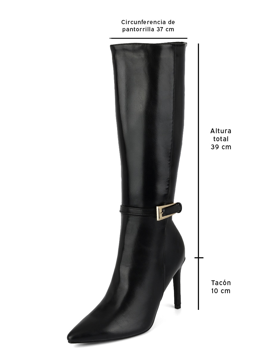 Bota abajo de la rodilla rbcollection de piel para mujer 2