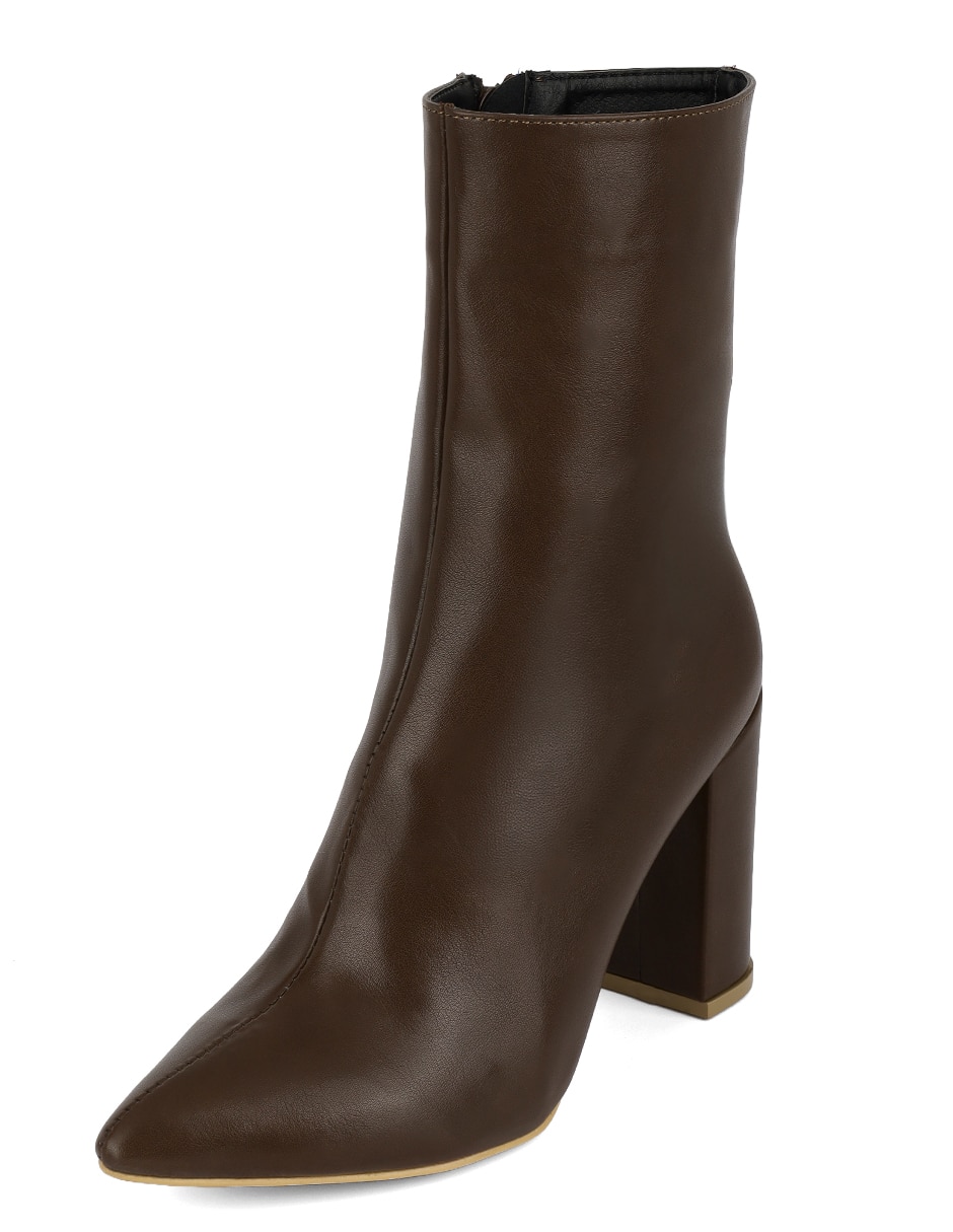 Botín abajo de la rodilla modern essential de piel para mujer 8