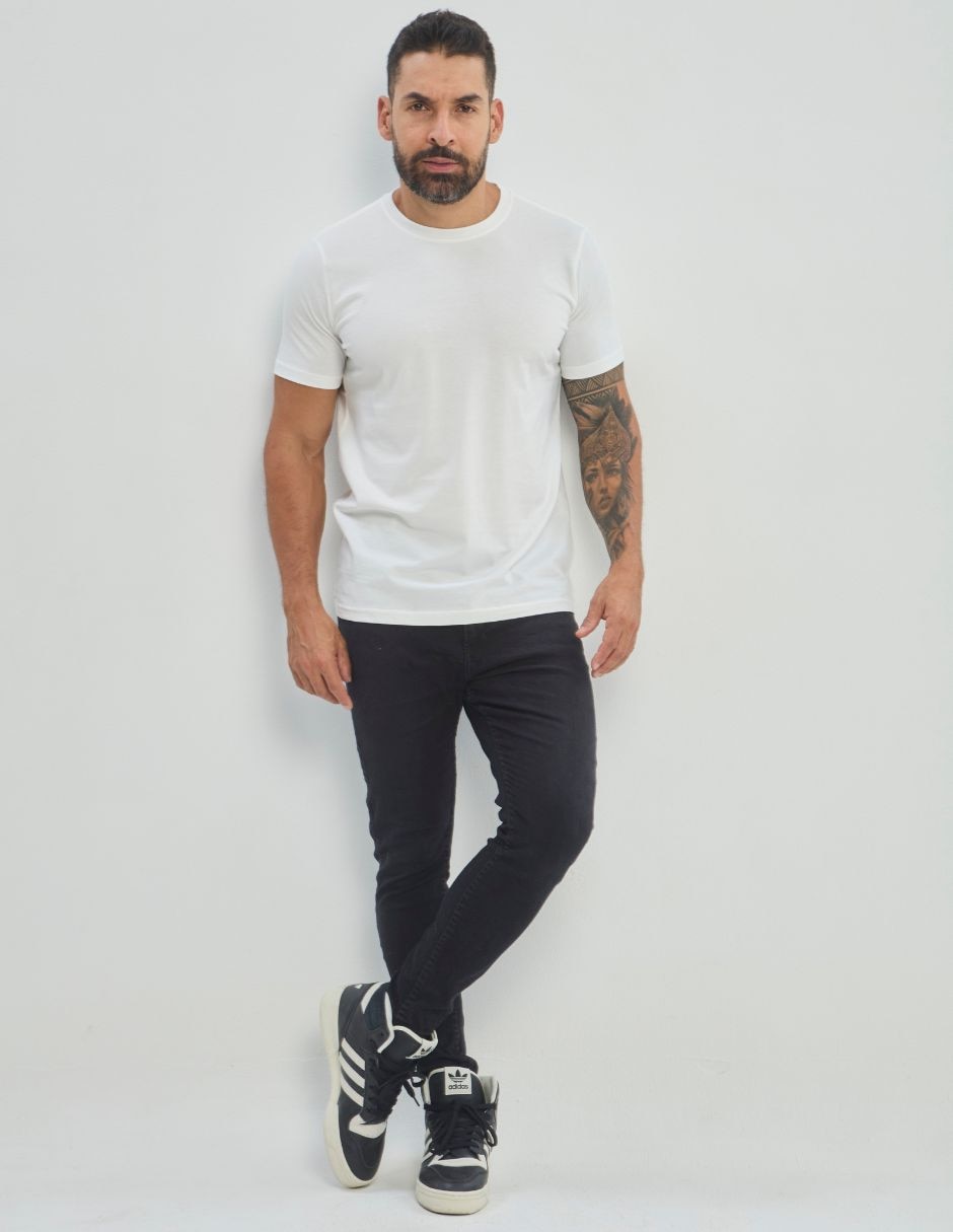 Playera cuello redondo para hombre 2