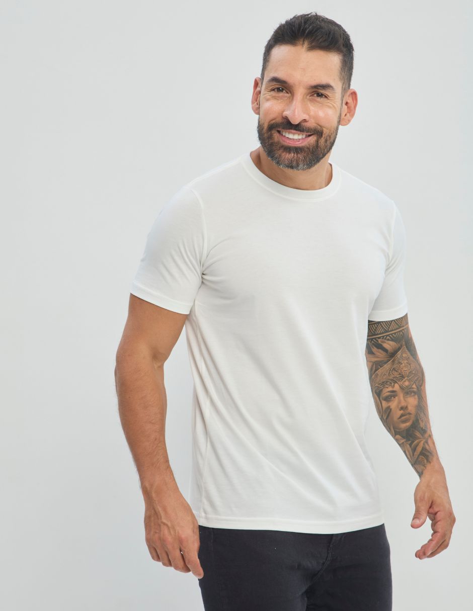 Playera cuello redondo para hombre 7