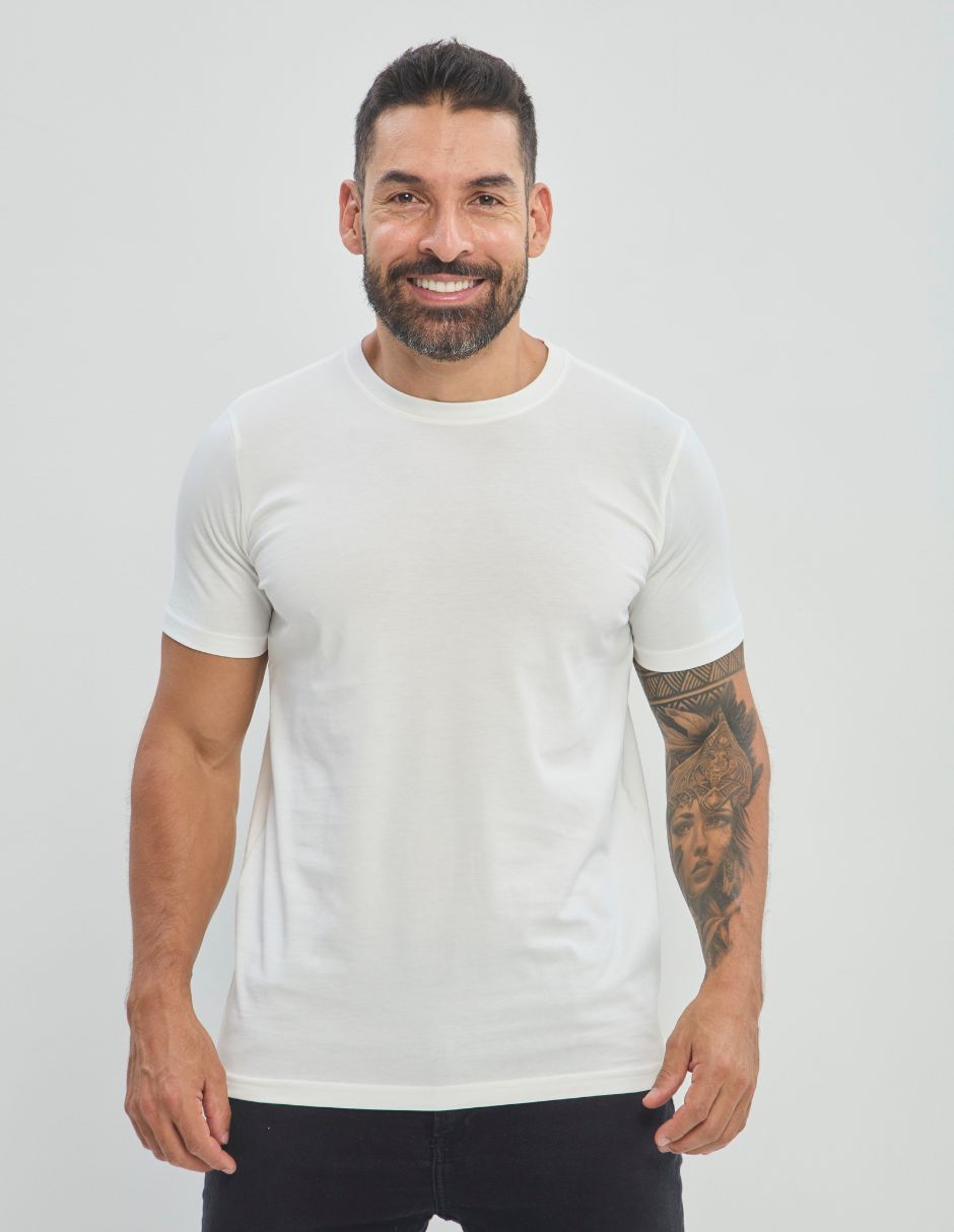 Playera cuello redondo para hombre 3